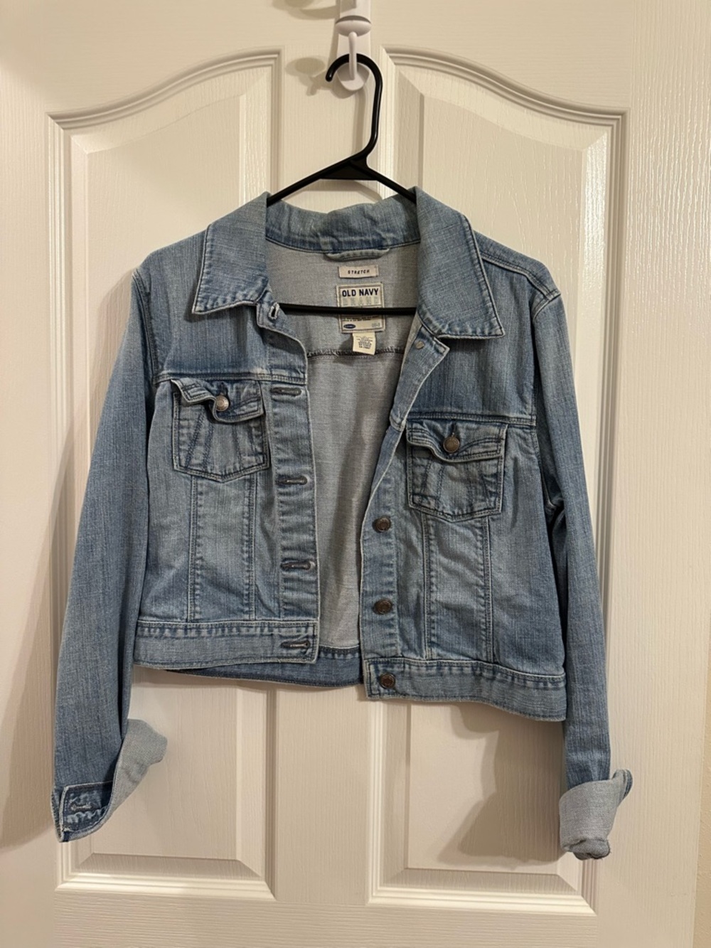 Old Navy Light Wash Denim Jacket - Women's Jean Jacket